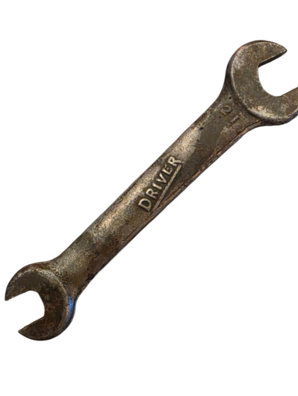 Vintage Driver brand double-ended open-end wrench 3/16" & 1/8